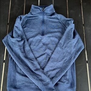 Under Armour Blue Zip Up Sweater Athletic Style